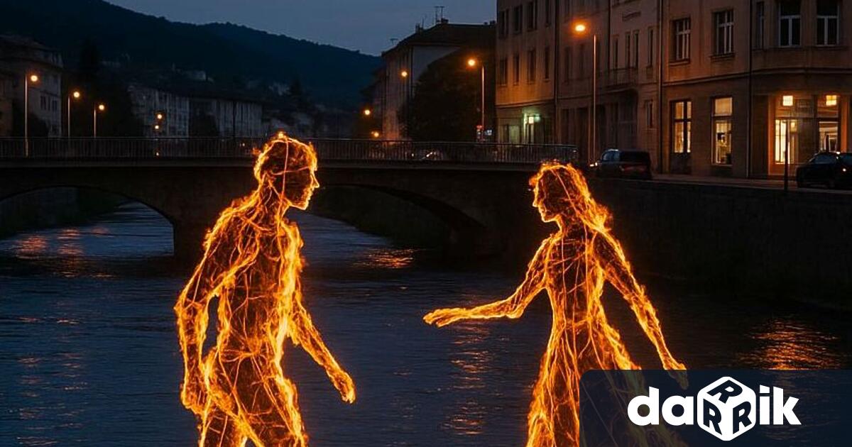 Абстрактни фигури но и конструкции във формата на риба и