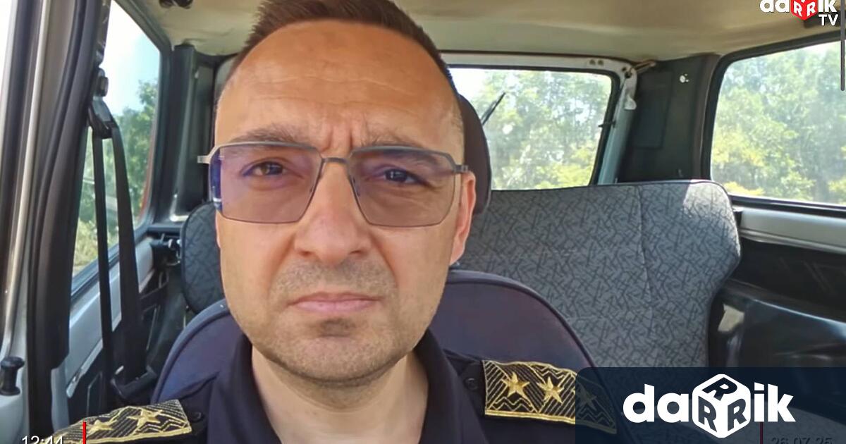Главен комисар Александър Джартов който е директор на Главна дирекция