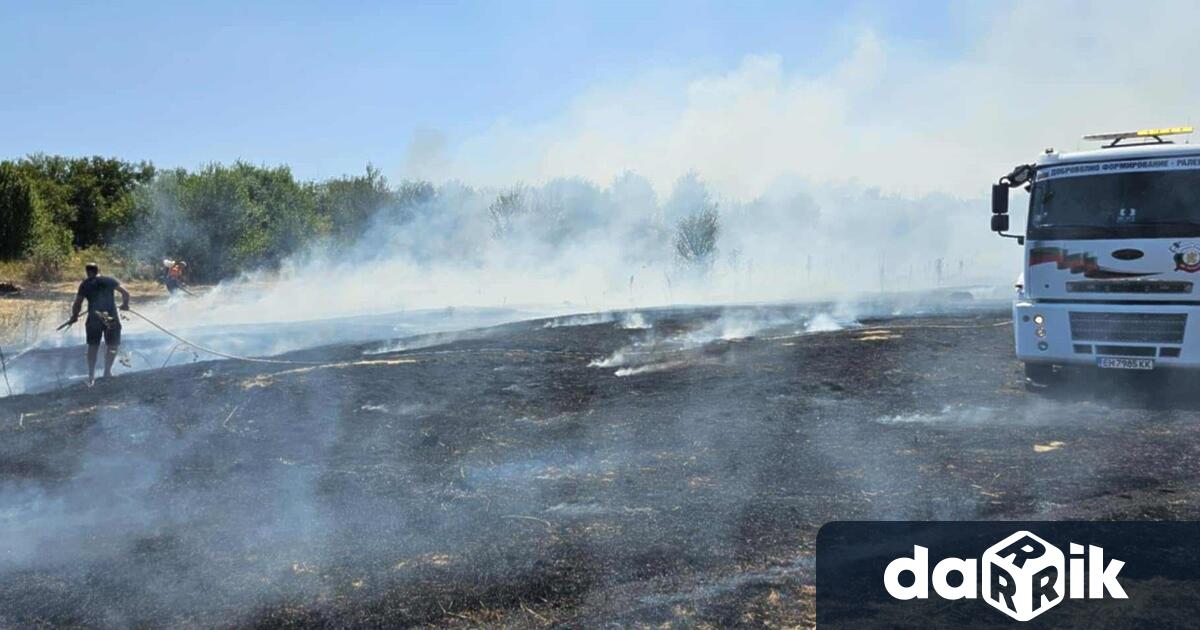 Доброволци от общинското формирование Ралево 112 помогнаха в гасенето на