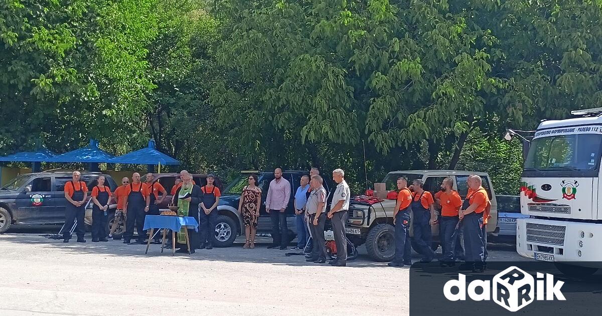 25 доброволци част от доброволното формирование при Община Плевен