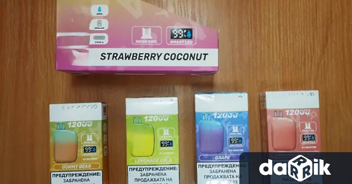 Германските митнически служители конфискуваха 3 3 тона незаконни електронни цигари от