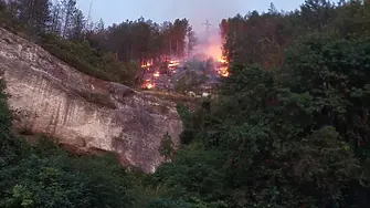 Пожар в Шуменското плато