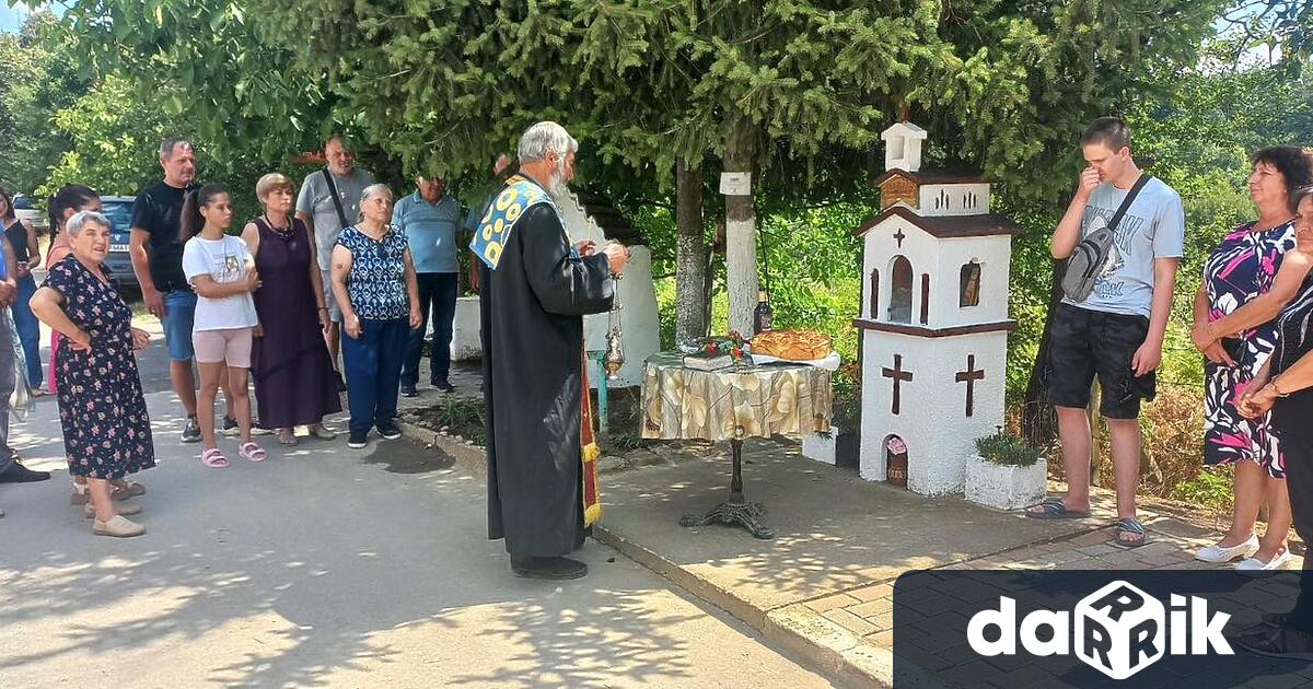 На християнския празник Илинден в село Веслец беше осветен и