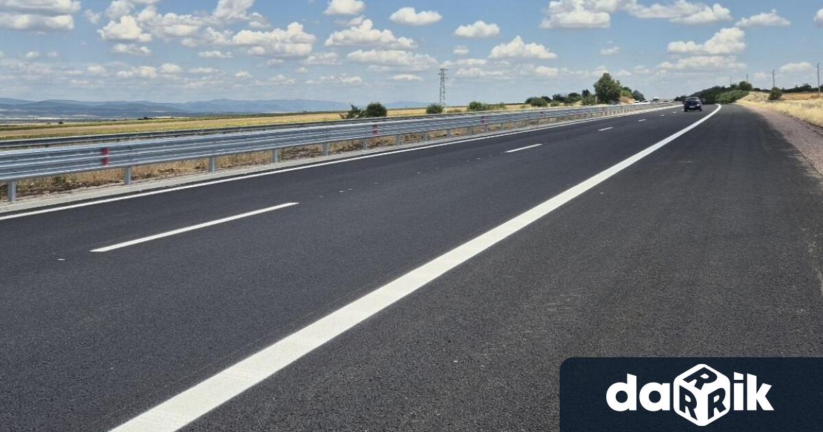 Движението по магистрала Марица в участъка Харманли Любимец е спряно