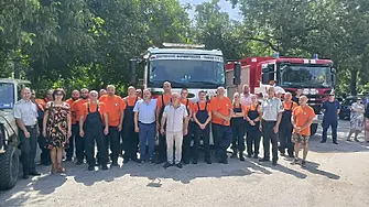Доброволното формирование при Община Плевен получи дарение от местна фирма 
