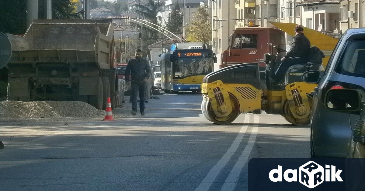 Текущите ремонти на пътната мрежа в Плевен продължават Тази седмица
