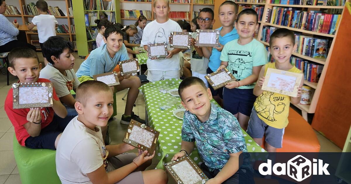 В последната творческа работилница от Книжно лято участниците се потопихав