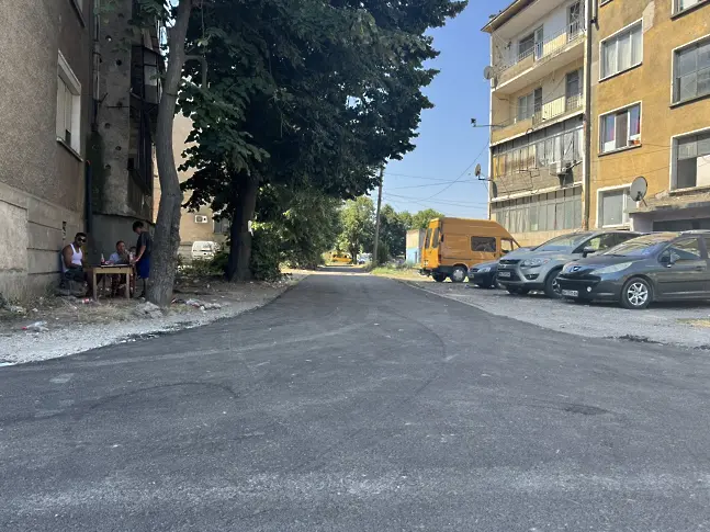 За първи път асфалтирани улици в кв. „Заводско селище“ във Видин