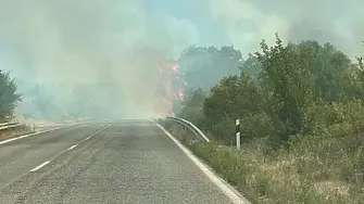 Неизправен камион подпали три пожара в района на Велико Търново
