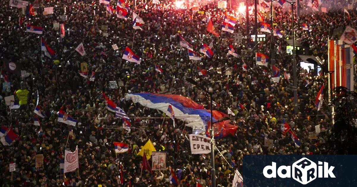 Сръбският министър на вътрешните работи Ивица Дачич съобщи че най малко