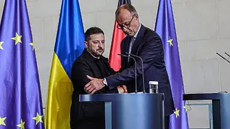 Зеленски, Макрон и Мерц изключиха възможността за предаване на украински територии на Русия