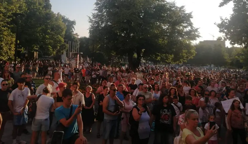 Плевен излезе на протест срещу безводието 