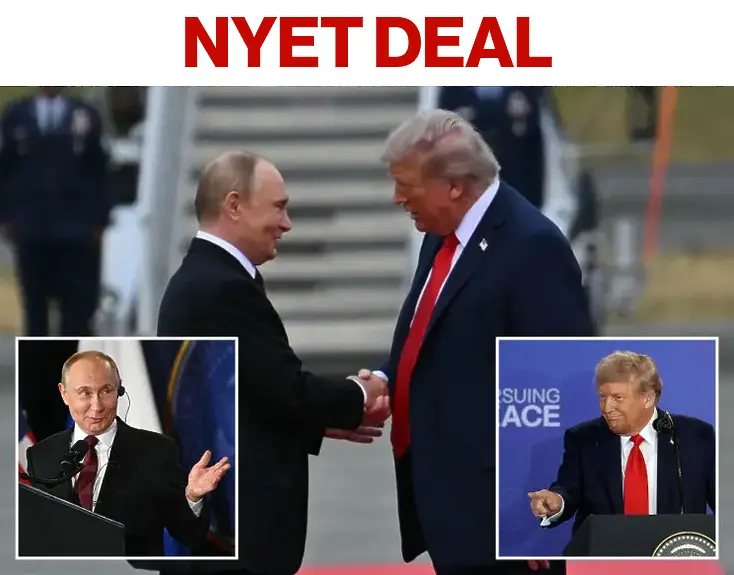 „Nyet deal”, пише „Ню Йорк пост”, който използва вместо английската, руската дума за „няма”, но изписана на латиница