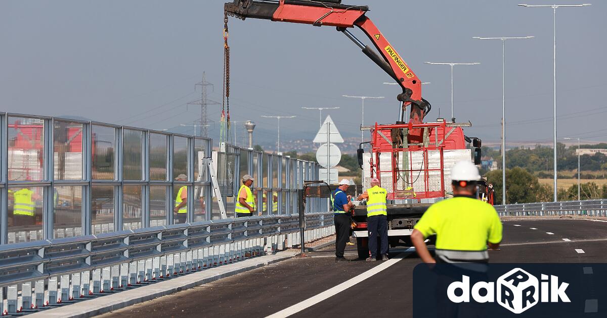 Автомагистрала Европа ще бъде пусната в експлоатация до средата на септември Това