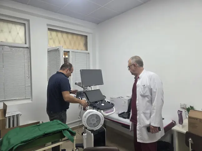  Още един от най-хубавите ехографи в света работи в Клиниката по онкогинекология на УМБАЛ „ Д-р Георги Странски “ - Плевен 