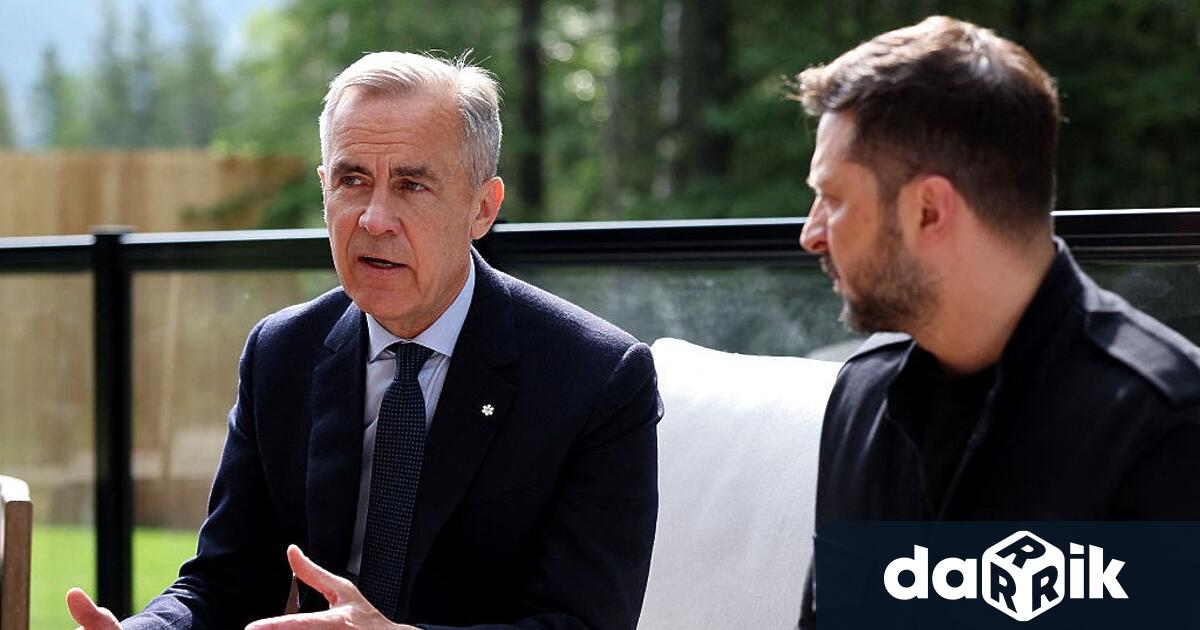 Канадският премиер Марк Карни пристигна днес в Киев В Деня на