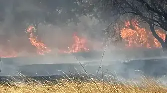 Пожарът в Сливен е локализиран