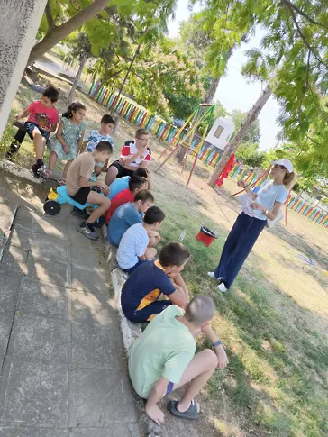  Лятната занималня в с. Козар Белене - време за просвета, творчество, развлечения и занимания 