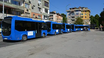 Първите шест електрически автобуси пристигнаха в Монтана