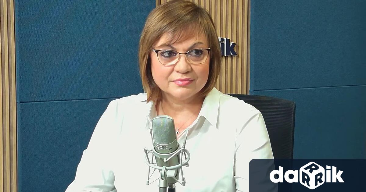 Лидерът на Непокорна България Корнелия Нинова бе специален гост в