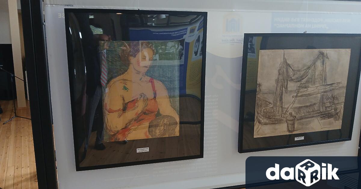 Откриха изложбана скици и рисунки Завръщане към началото на българския