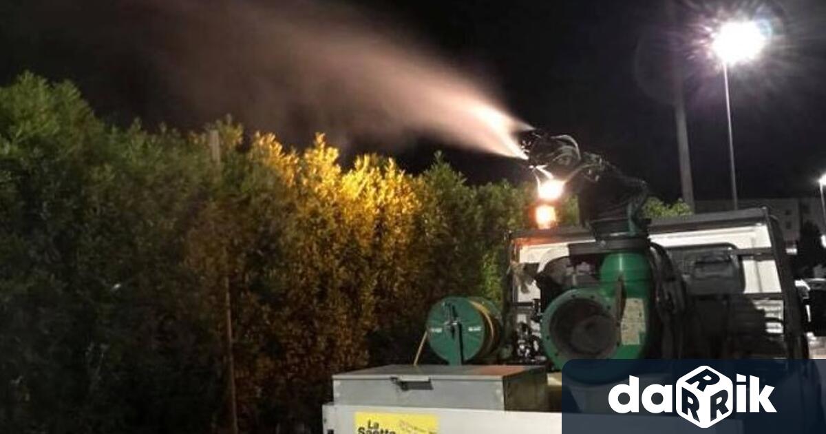 Община Сливен продължава по график дейностите свързани с дезинсекция и