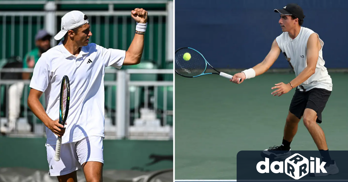 Иван Иванов и Александър Василев написаха история в българския тенис