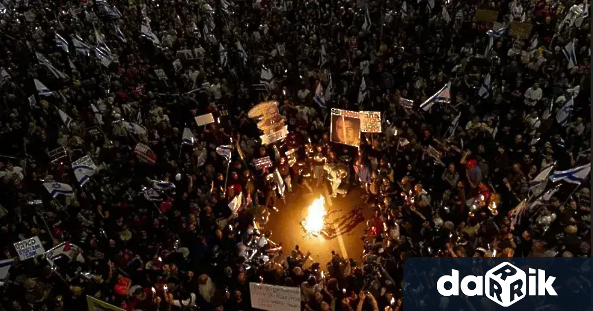 В една от най големите протестни акции в Йерусалим досега десетки