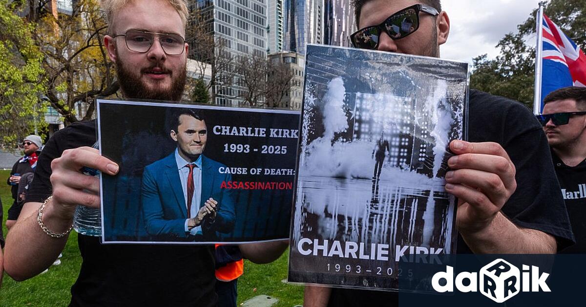 Стотици присъстваха на бдение в памет на американския консервативен активист