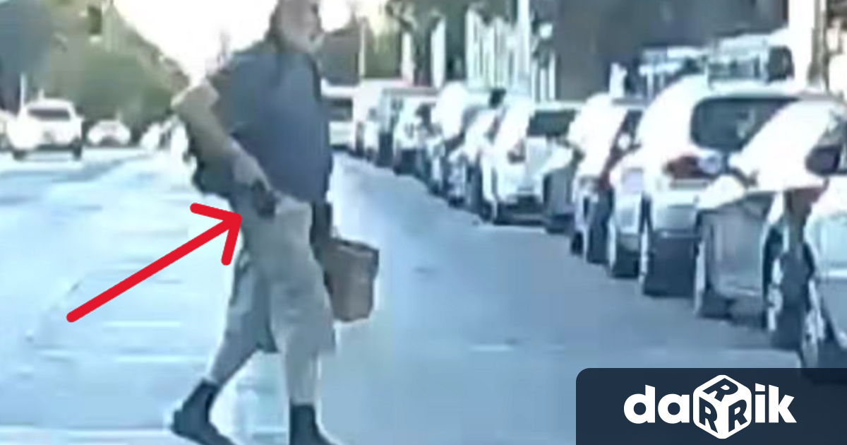 Пешеходец показа пистолет на шофьор посред бял ден в столичния