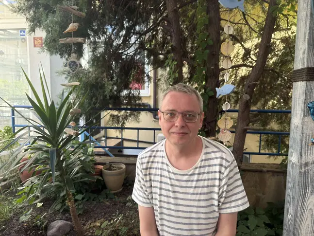 Давид Гедеванишвили за платната в ярки цветове на Тбилиси и уютната светлината на Созопол