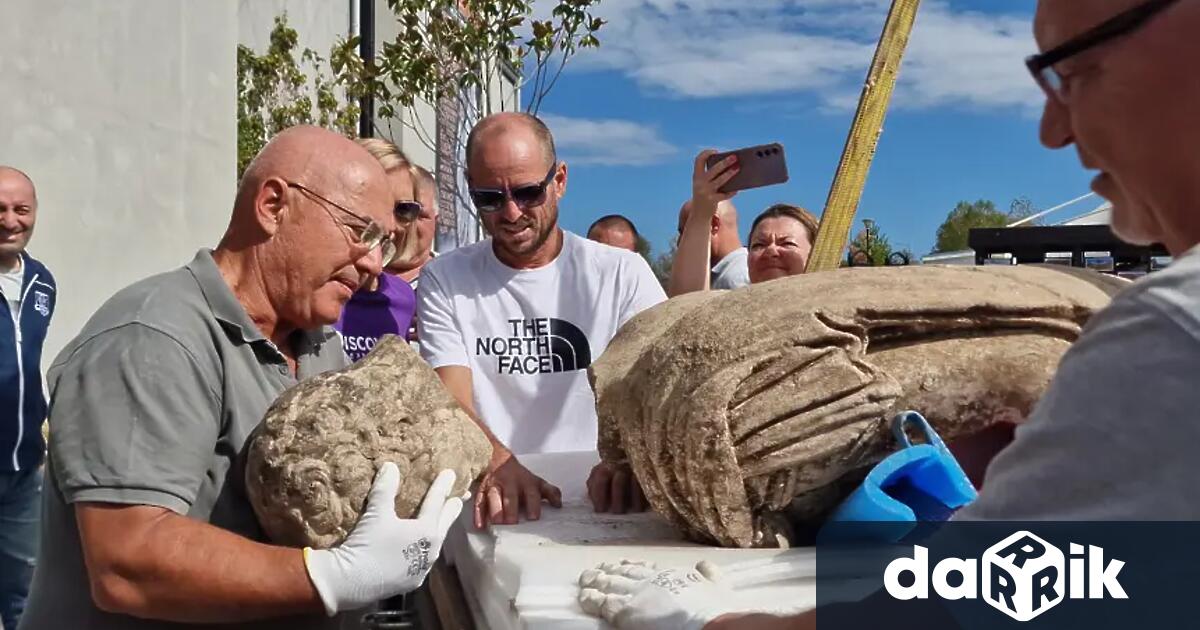 Археолозите намериха и лявата ръка на Херакъл в Хераклея Синтика Херакъл