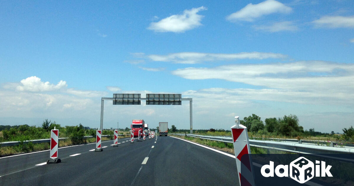 От днес започват ремонтни дейностинамагистрала Тракия в област Сливен Отсечката