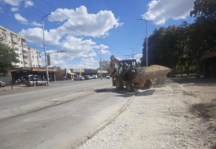 Тази седмица се ремонтират тротоари в жк „Сторгозия“