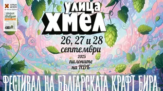 Най-доброто от занаятчийското пивоварство у нас ще можем да опитаме по време на Фестивала на българската крафт бира “Улица Хмел” в края на тази седмица