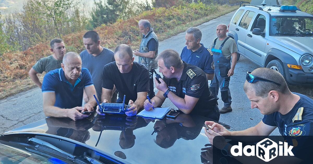 Големият горски пожар в района на село Горнослав бе овладян