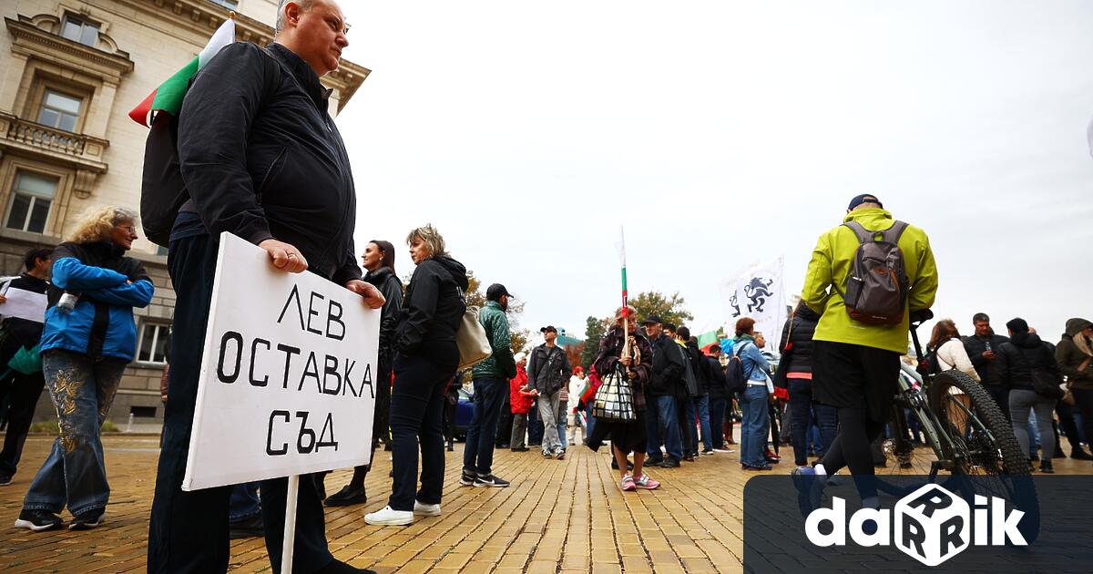 Приключи протестът в София срещу еврото и за оставката на