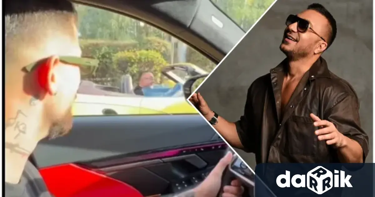 Попфолк певецът Константин е бил извикан в КАТ София заради гонката