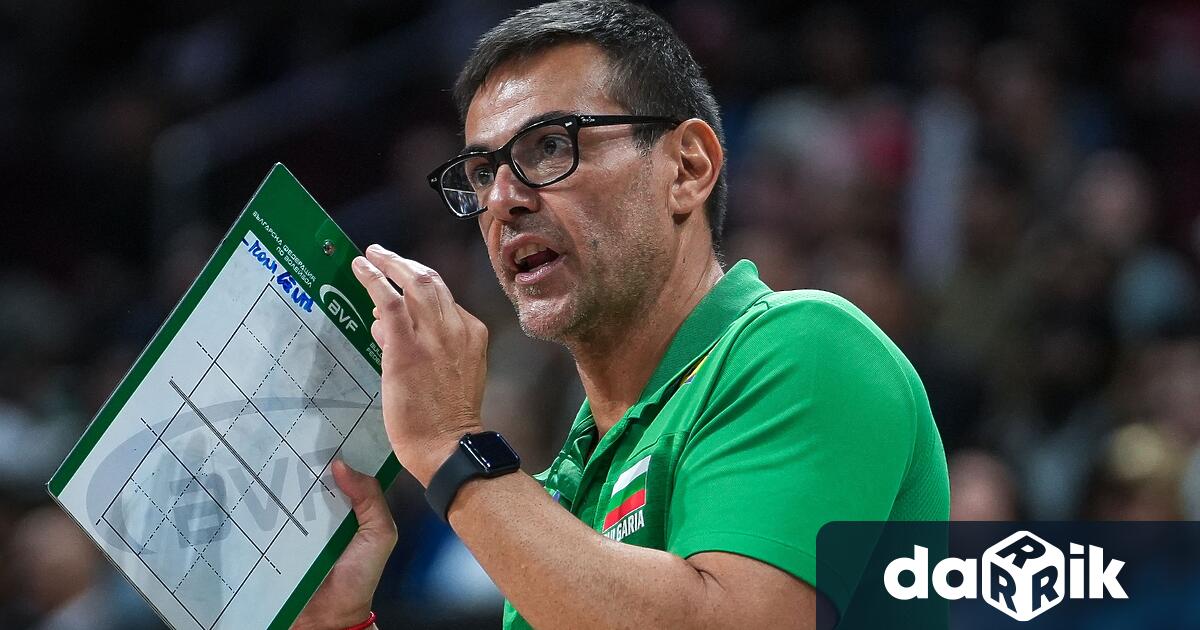 Старши треньорът на българския национален отбор Джанлоренцо Бленджини остана здраво