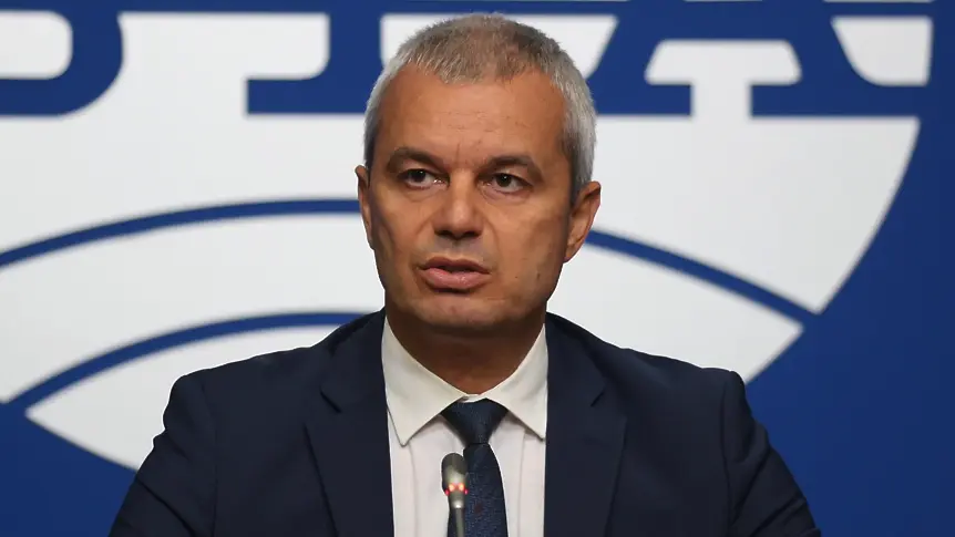 Костадинов със сигнал до прокуратурата срещу Борисов заради статията в „Уолстрийт Джърнал“