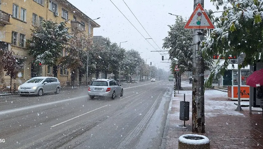 Зимата пристигна в Северозапада 