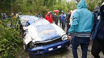 Автомобил се вряза в публиката на рали във Варна, един човек е загинал 