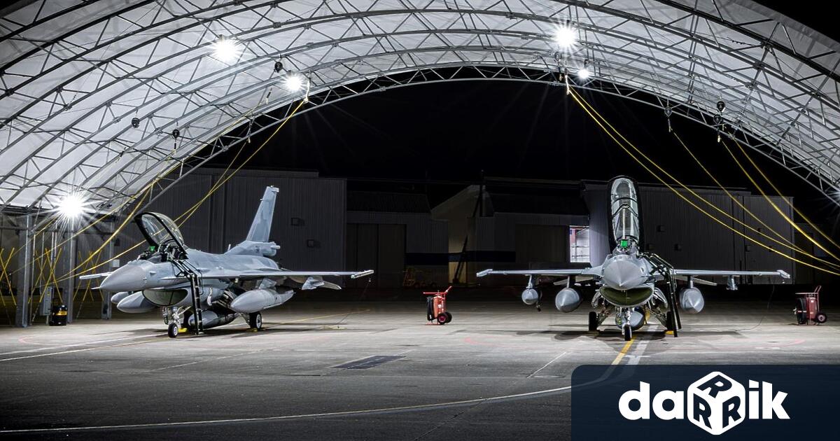 Още два изтребителя F-16 Block 70, произведени за българските военновъздушни