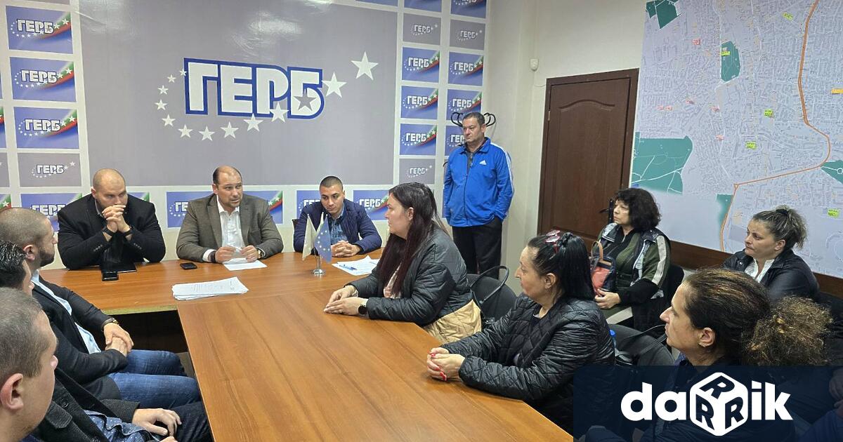 Областният координатор и народен представител на ГЕРБ Плевен Валери