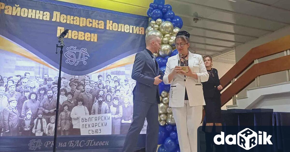 Д р Весела Томова е носителят на наградата Лекар на годината