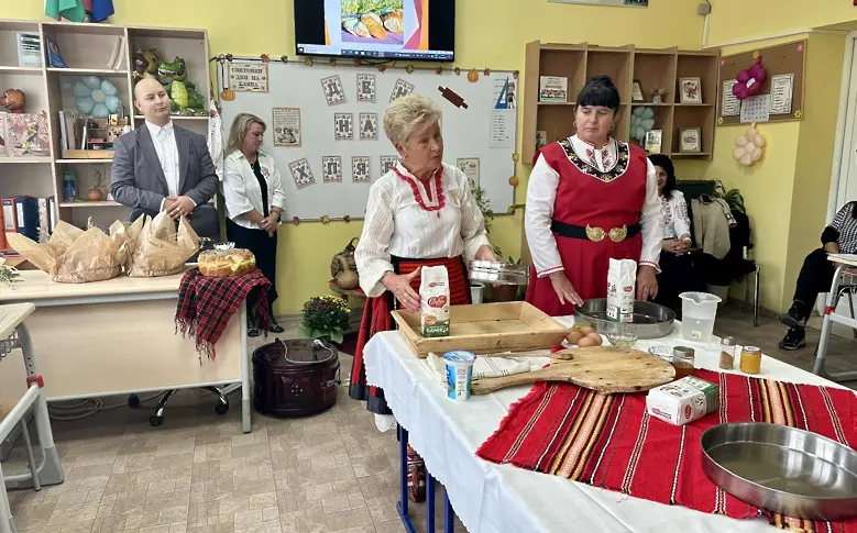 Урок за „Пътя на хляба – от зрънцето до трапезата“ във врачанското училище „Иванчо Младенов“
