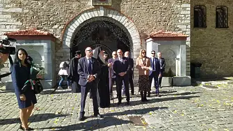 Румен Радев и президентът на Унгария посетиха Бачковския манастир