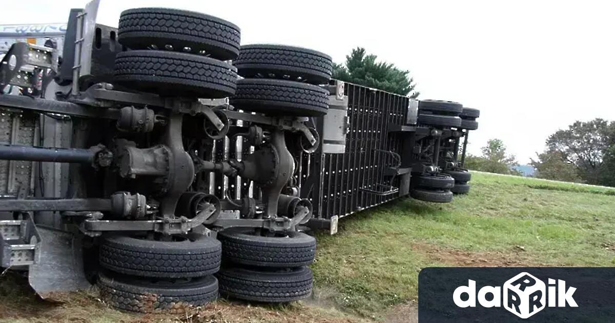 Катастрофа спря движението на автомагистрала Марица Тир се обърна на