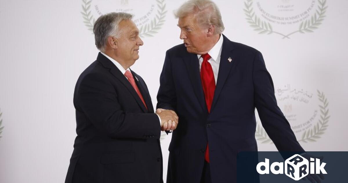 Унгарският премиер Виктор Орбан и американският президент Доналд Тръмп се