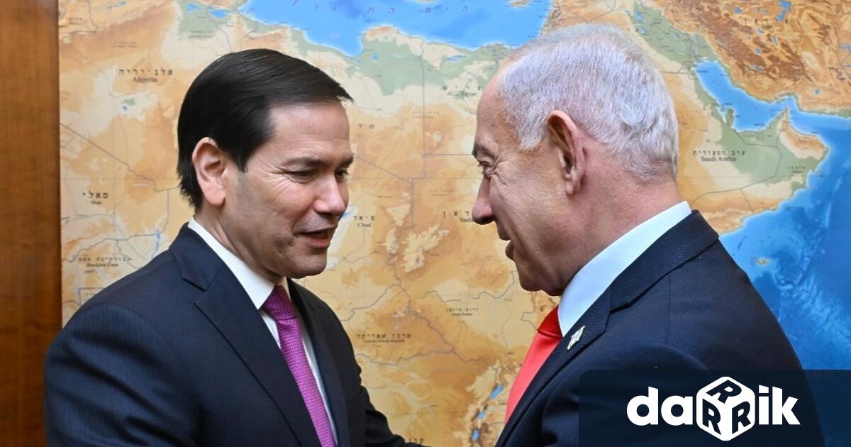 Държавният секретар на САЩ Марко Рубио заяви днес че още